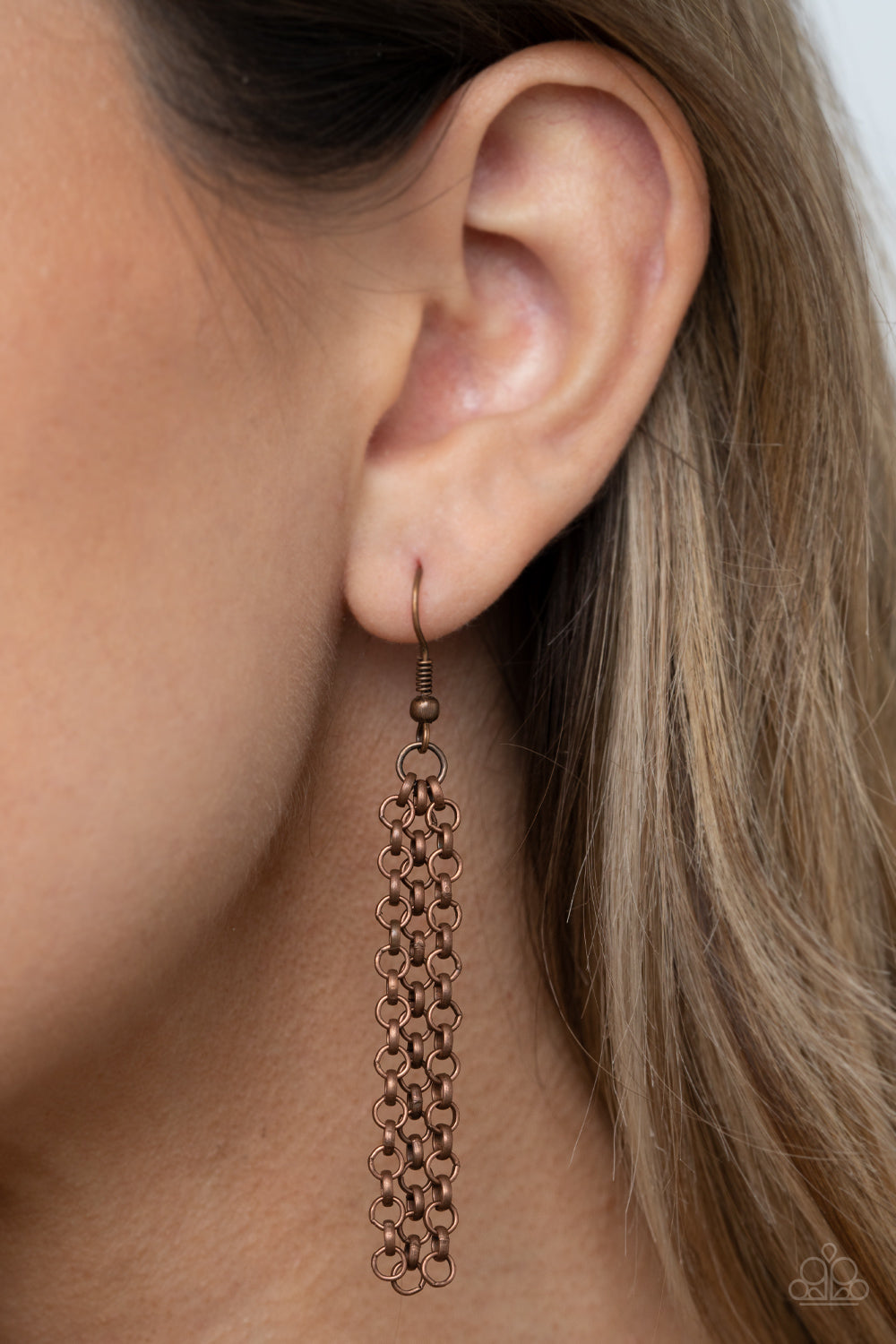 Paparazzi Record-Breaking Radiance Copper Short Necklace