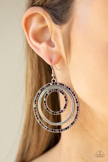 Paparazzi Rippling Refinement Multi Fishhook Earrings