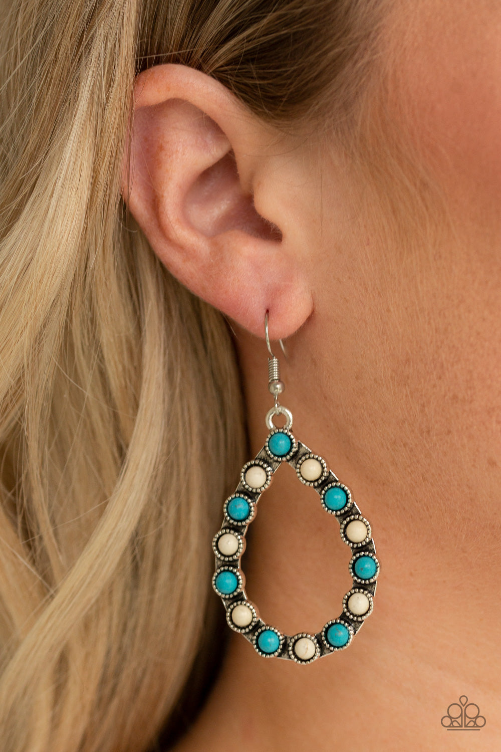Paparazzi Sagebrush Sunsets Multi Fishhook Earrings - P5SE-MTXX-098XX