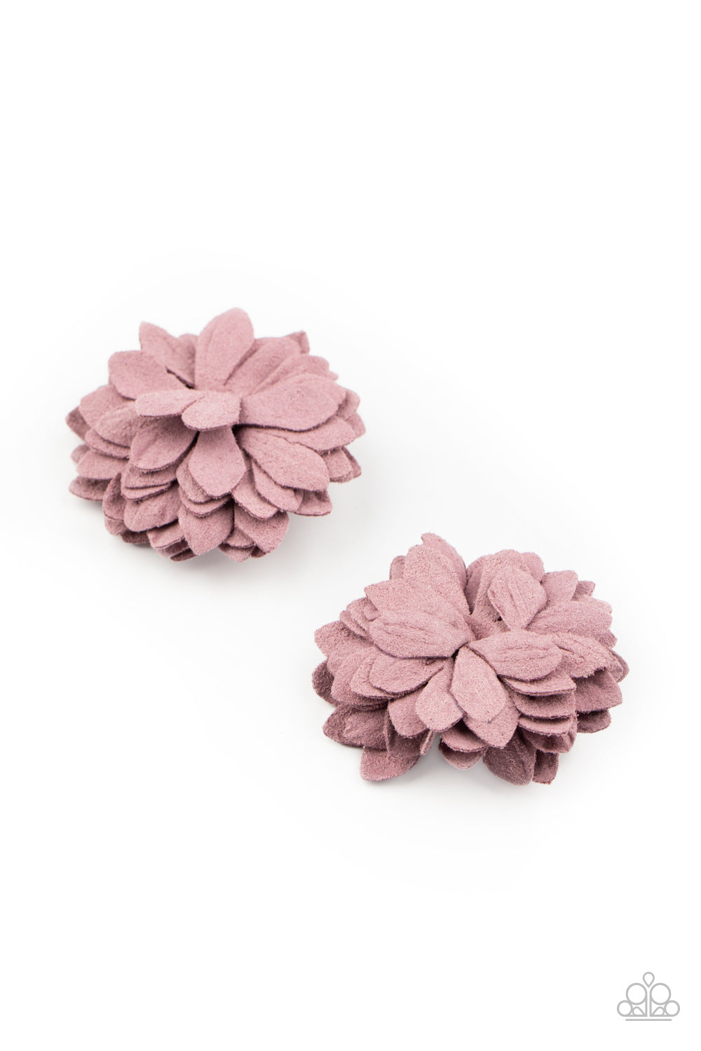 Paparazzi Summery Salutations Purple Hairbow Duo - P7SS-PRXX-088XX