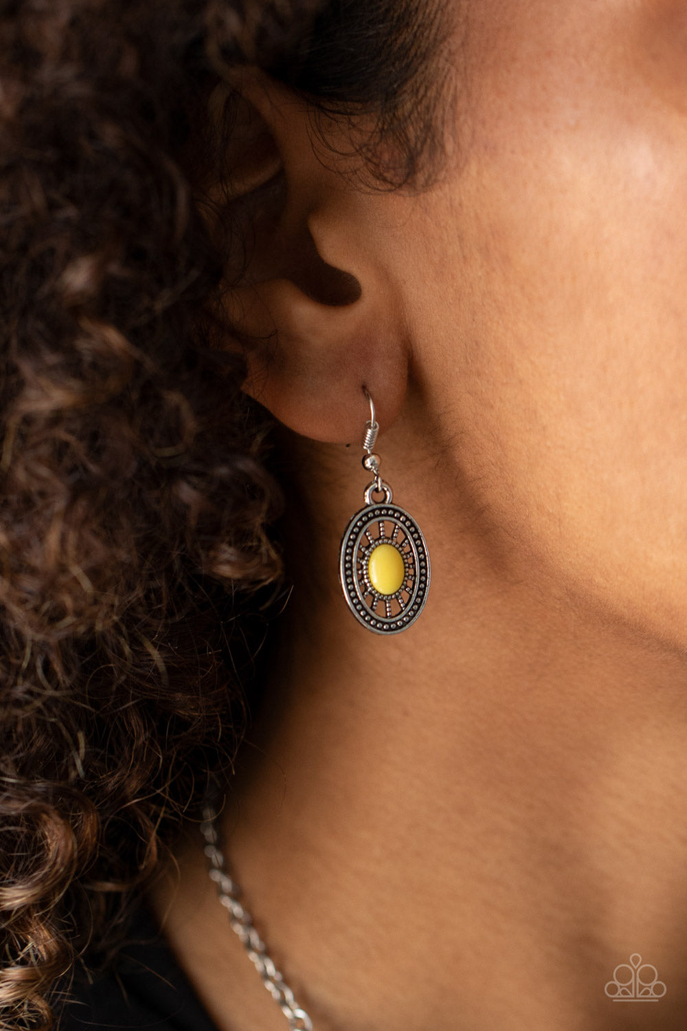 Paparazzi Totally TERRA-torial Yellow Short Necklace