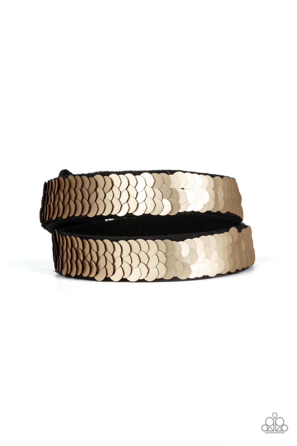 The Snake Skin Double Wrap Bracelet