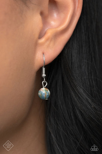 Paparazzi I CLAN See Clearly Now Brown Short Necklace - Fashion Fix Simply Santa Fe April 2023 - P2SE-BNXX-207NS