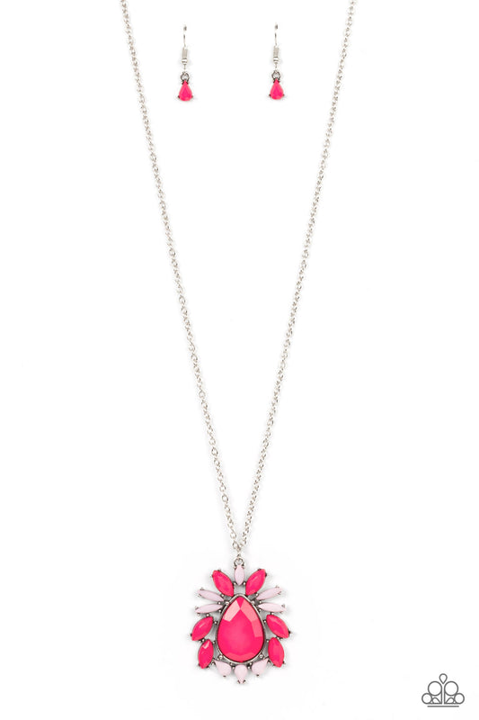 Paparazzi Indie Icon Pink Long Necklace - P2WH-PKXX-451XX