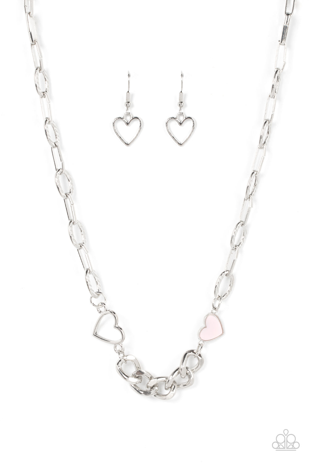 Paparazzi Little Charmer Pink Short Necklace - P2WH-PKXX-448XX