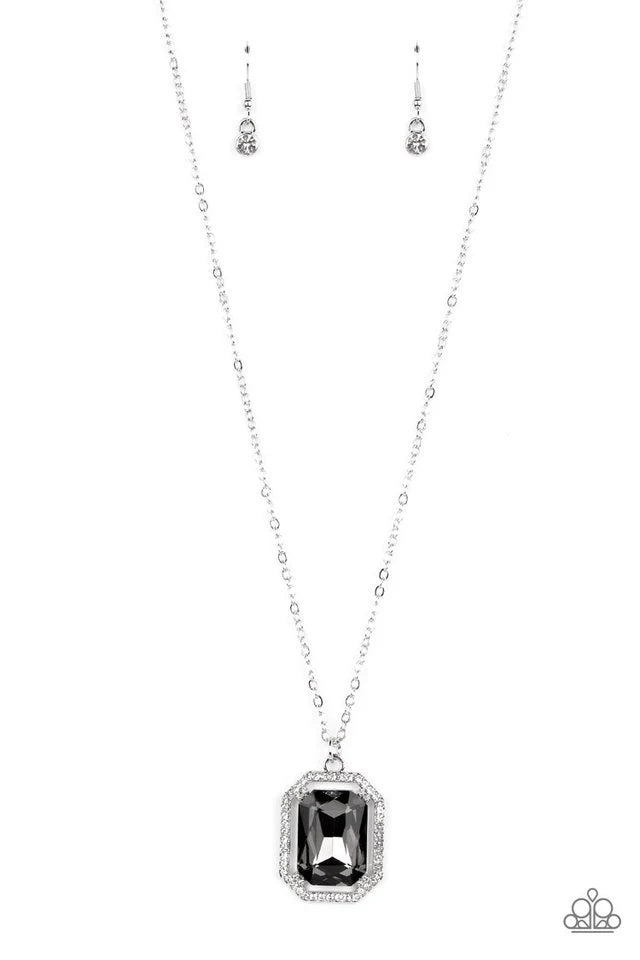 Paparazzi Galloping Gala Silver Short Necklace - P2RE-SVXX-465XX