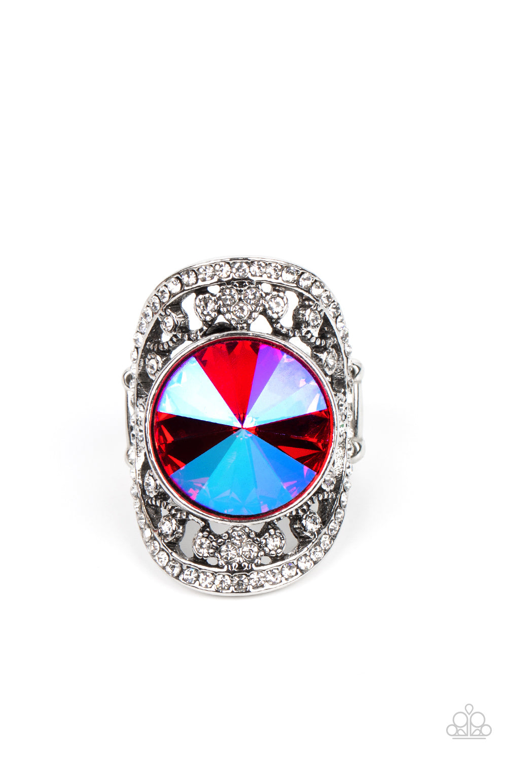 Paparazzi Galactic Garden Pink Ring - P4RE-PKXX-256XX