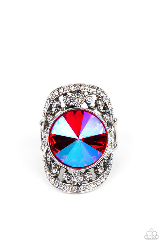 Paparazzi Galactic Garden Pink Ring - P4RE-PKXX-256XX
