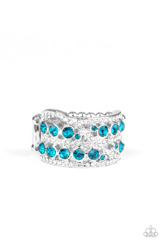 Paparazzi Elegant Effervescence Blue Ring