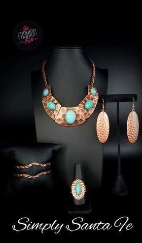 Paparazzi Fashion Fix Simply Santa Fe Complete Trend Blend - July 2019