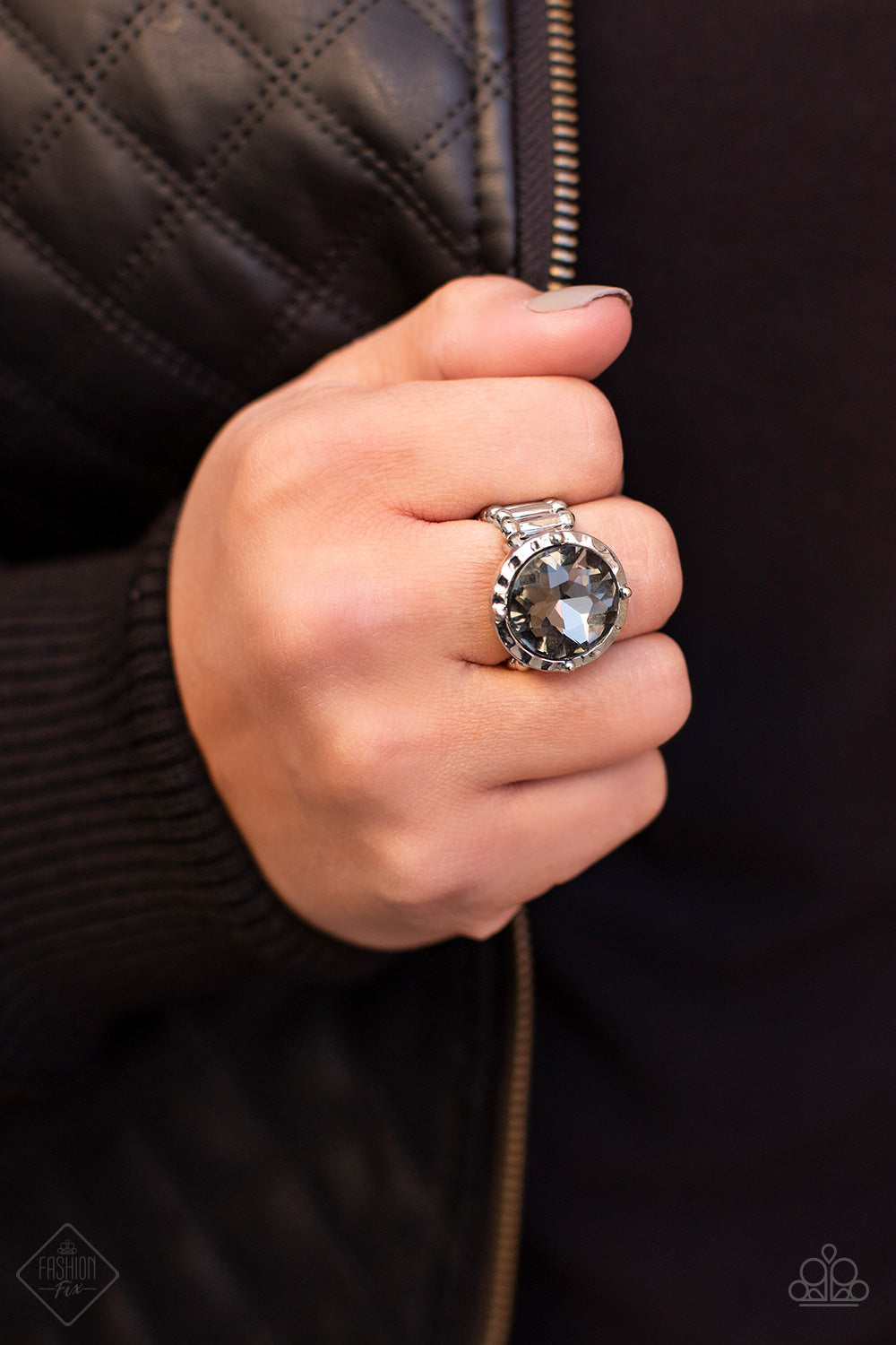 Paparazzi More or Shameless Silver Ring - Fashion Fix Magnificent Musings January 2020