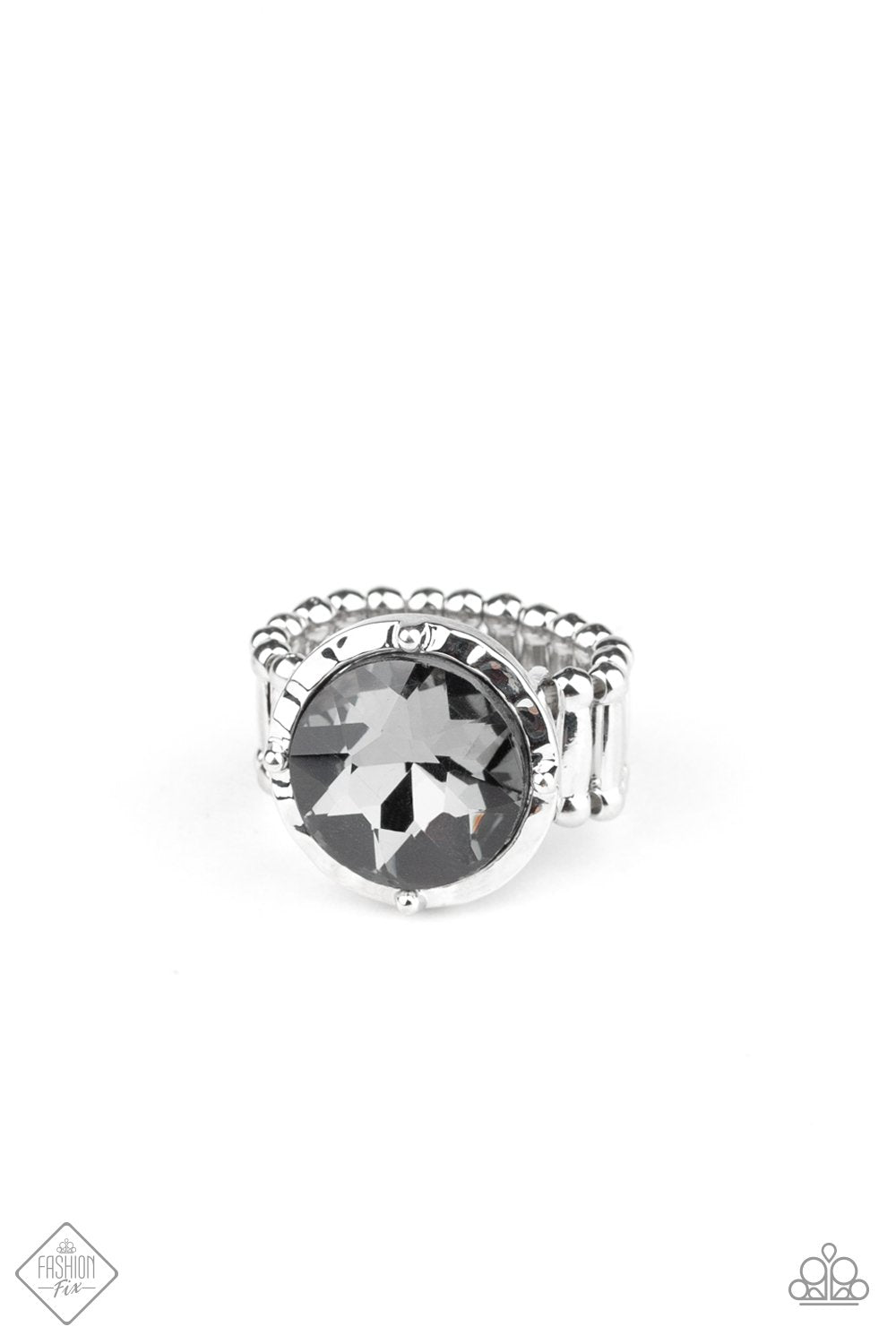 Paparazzi More or Shameless Silver Ring - Fashion Fix Magnificent Musings January 2020