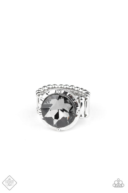 Paparazzi More or Shameless Silver Ring - Fashion Fix Magnificent Musings January 2020