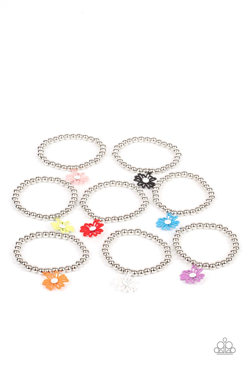 Paparazzi Starlet Shimmer Kids Flower Stretch Bracelet - P9SS-MTXX-276XX