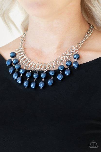 Paparazzi 5th Avenue Fleek Blue Short Necklace
