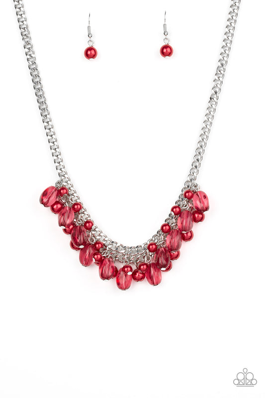 Paparazzi 5th Avenue Flirtation Red Short Necklace