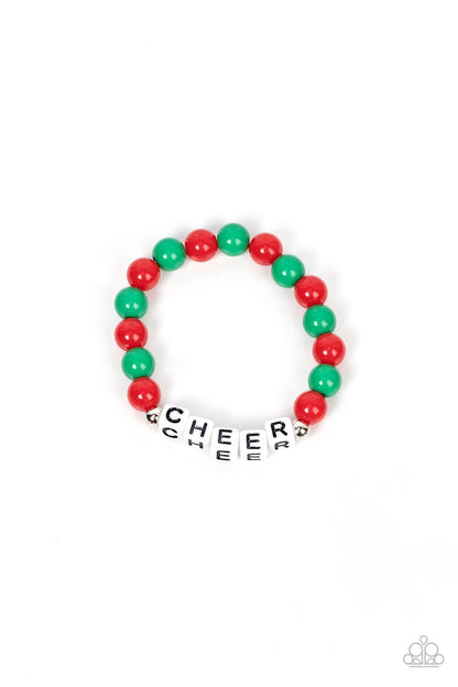 Paparazzi Starlet Shimmer Kids Christmas / Holiday Stretch Bracelet - P9SS-MTXX-325XX