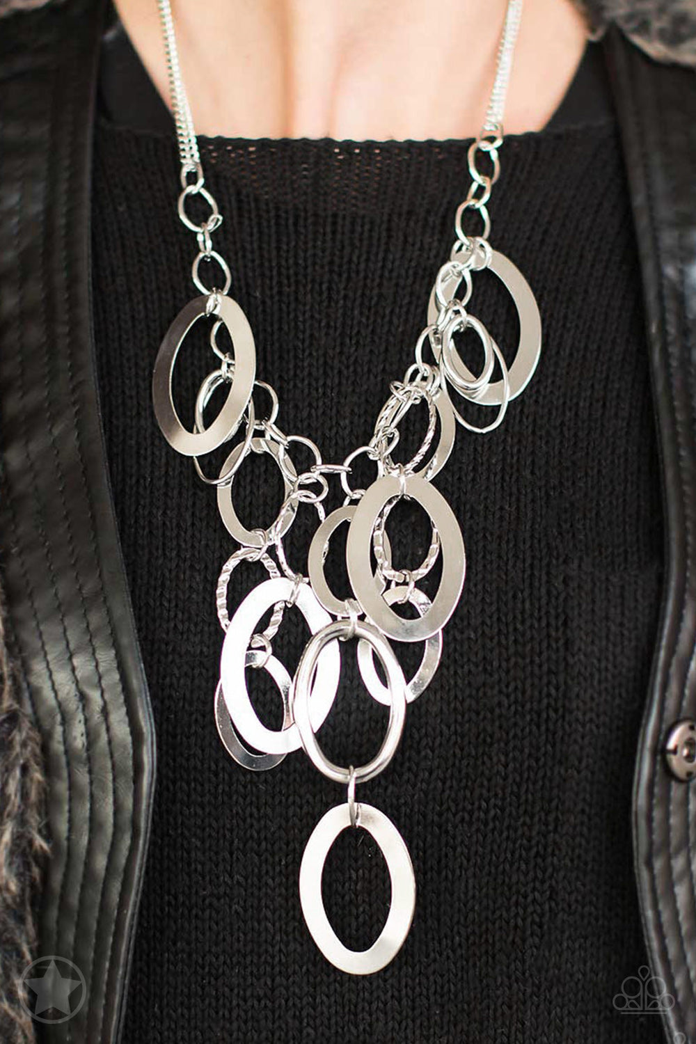 Paparazzi A Silver Spell Blockbuster Long Necklace