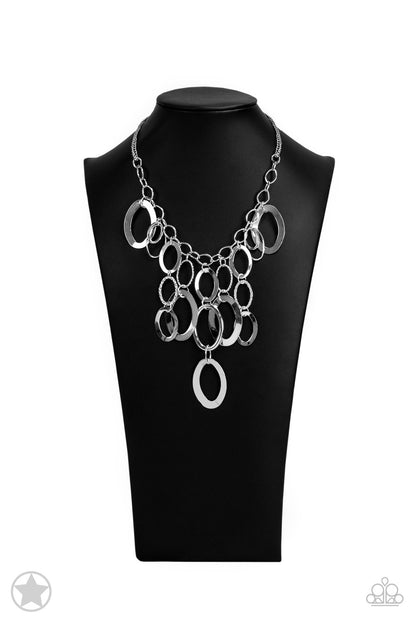 Paparazzi A Silver Spell Blockbuster Long Necklace
