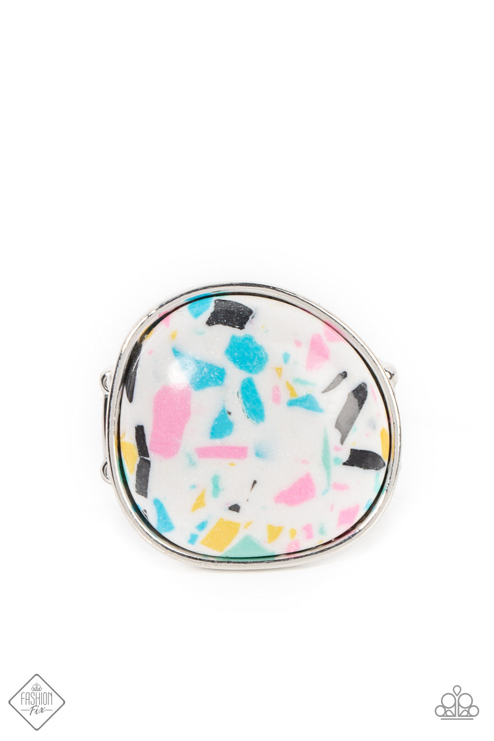 Paparazzi Aesthetically Authentic Multi Ring - Fashion Fix Sunset Sightings February 2022