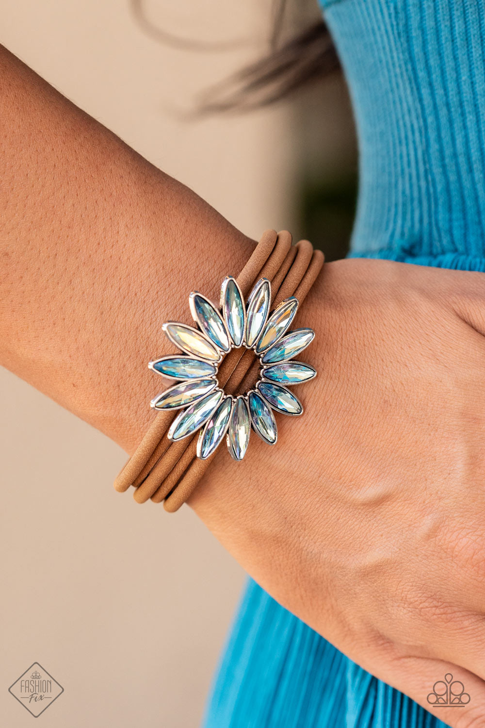 Paparazzi Astral Adventure Multi Magnet Bracelet - Fashion Fix Sunset Sightings July 2022