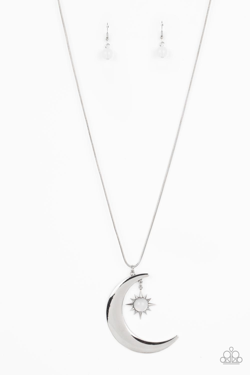 Paparazzi Astral Ascension White Long Necklace - P2SE-WTXX-291XX