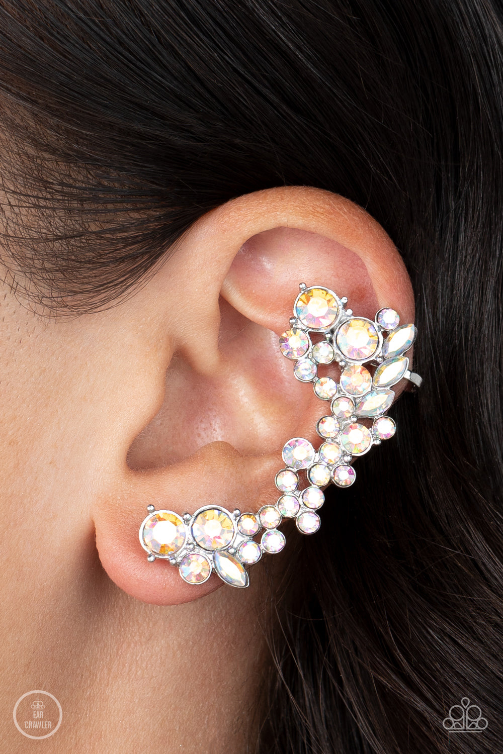 Paparazzi Astronomical Allure Multi Ear Crawler Earrings - P5PO-CRMT-084XX