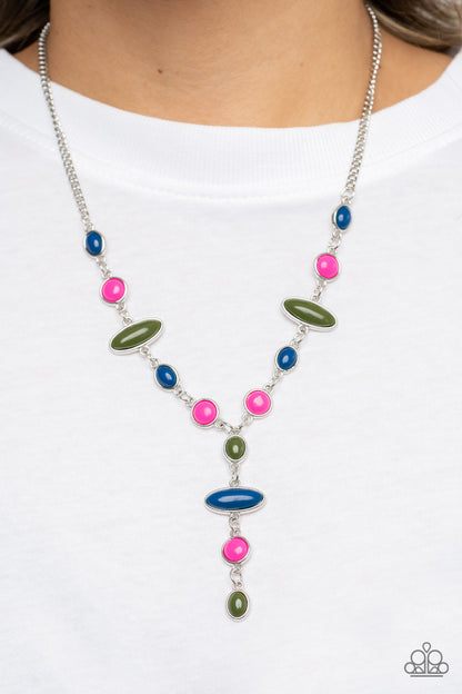 Paparazzi Authentically Adventurous Multi Short Necklace - P2WH-MTXX-264XX