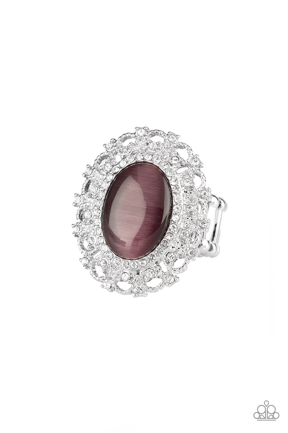 Paparazzi BAROQUE The Spell Purple Ring - P4RE-PRXX-101XX