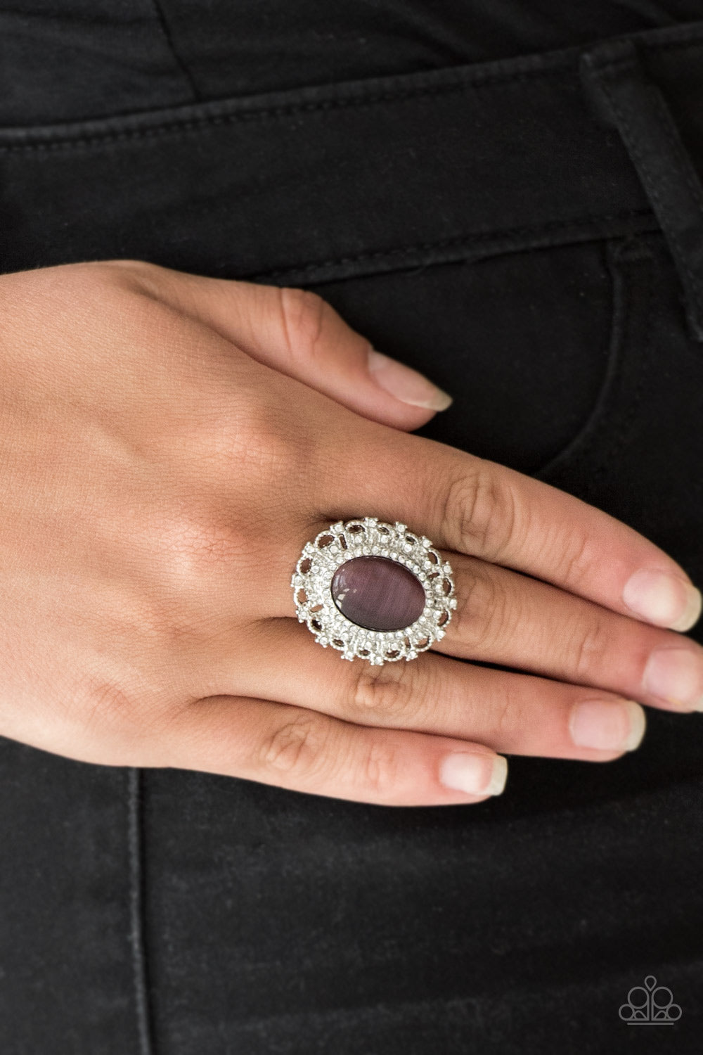 Paparazzi BAROQUE The Spell Purple Ring - P4RE-PRXX-101XX