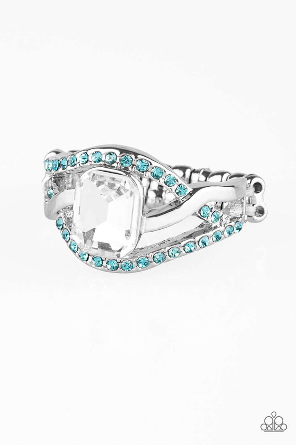 Paparazzi BLING It On! Blue Ring - P4RE-BLXX-148XX