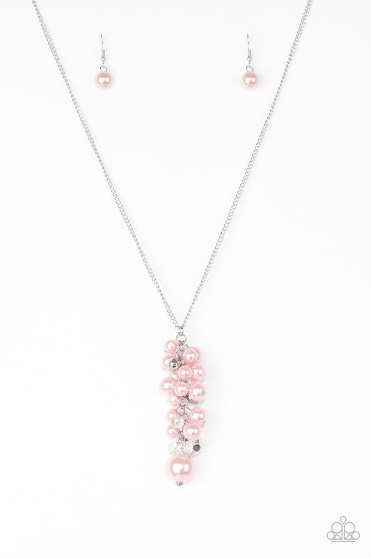 Paparazzi Belle Of The BALLROOM Pink Long Necklace - P2RE-PKXX-180XX