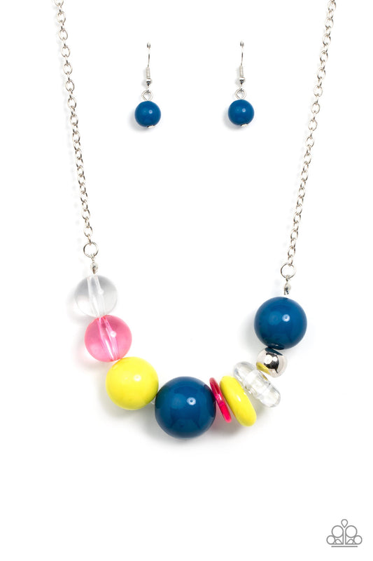 Paparazzi Bauble Bonanza Multi Short Necklace - P2ST-MTXX-080XX
