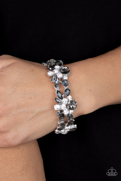 Paparazzi Beloved Bling Silver Stretch Bracelet - P9RE-SVXX-308XX