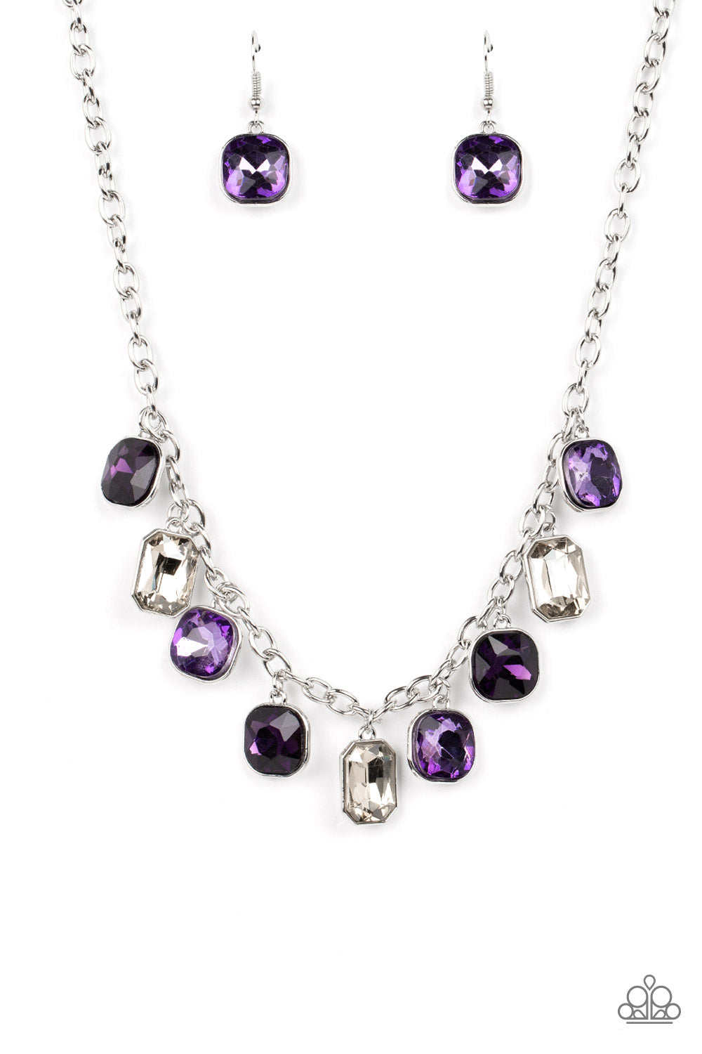 Paparazzi Best Decision Ever Purple Short Necklace - P2RE-PRXX-299XX