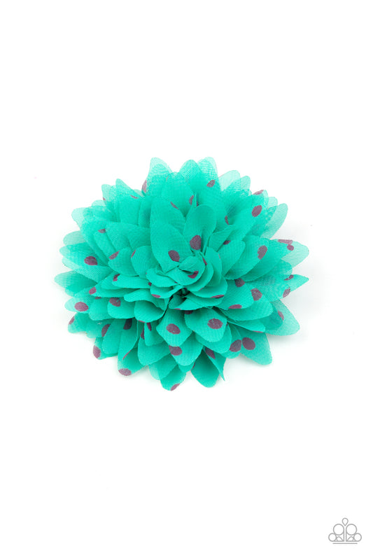 Paparazzi Bloom Boom Green Hairbow - P7SS-GRXX-044XX