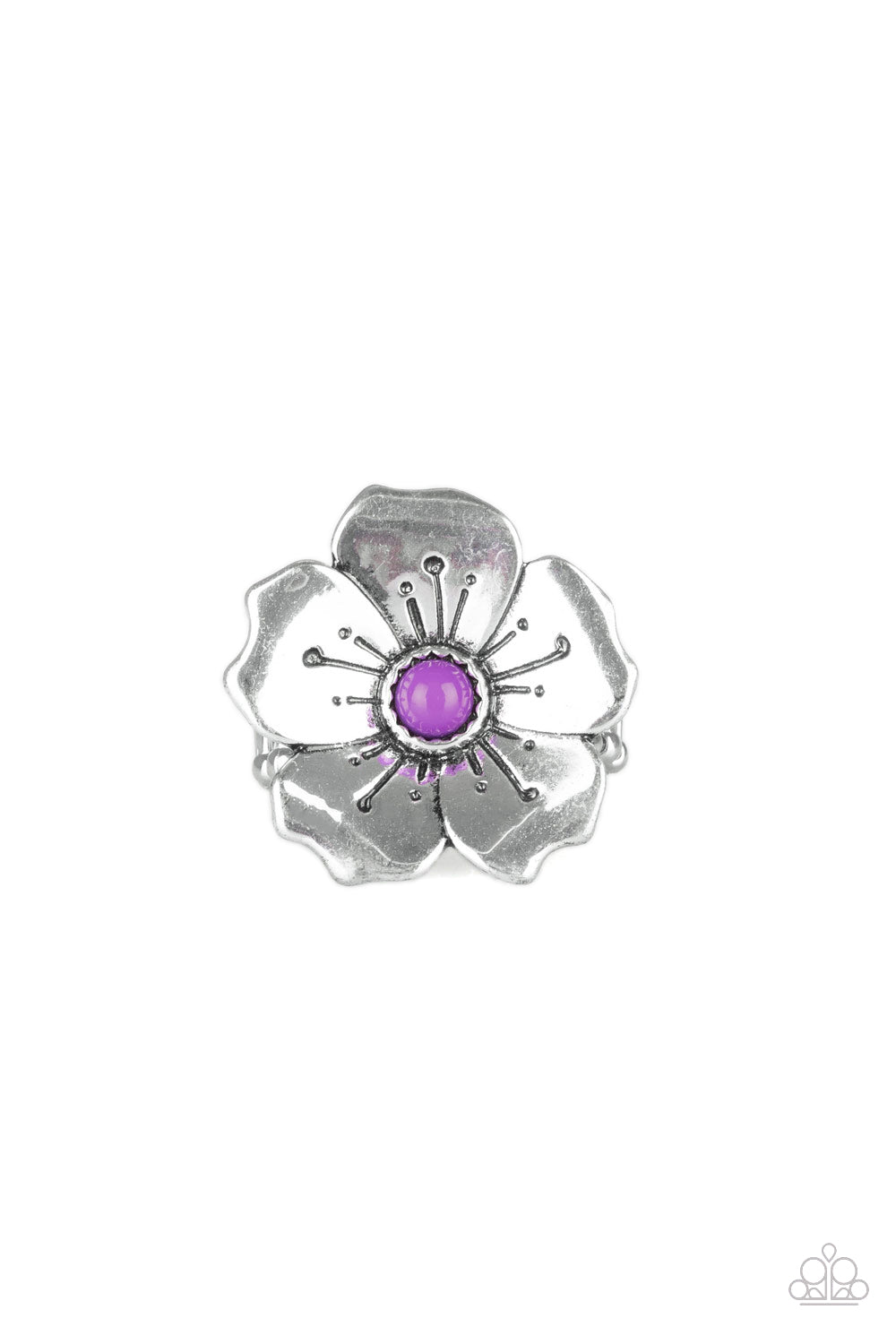 Paparazzi Boho Blossom Purple Ring