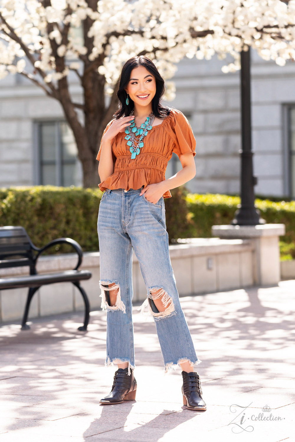 Paparazzi Bountiful Zi Collection Necklace 2022 - Z2219