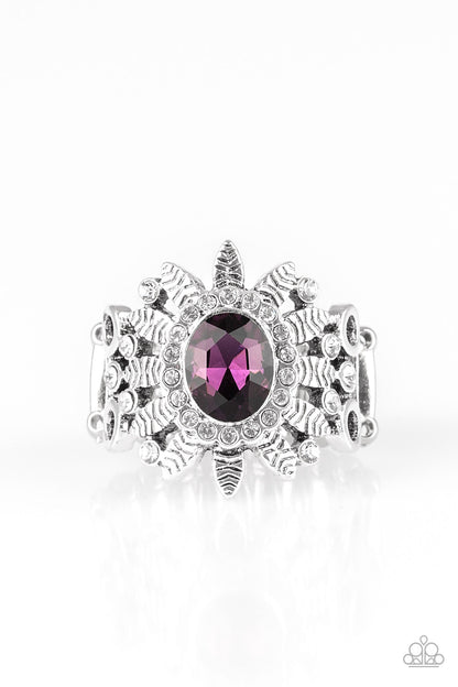 Paparazzi Burn Bright Purple Ring