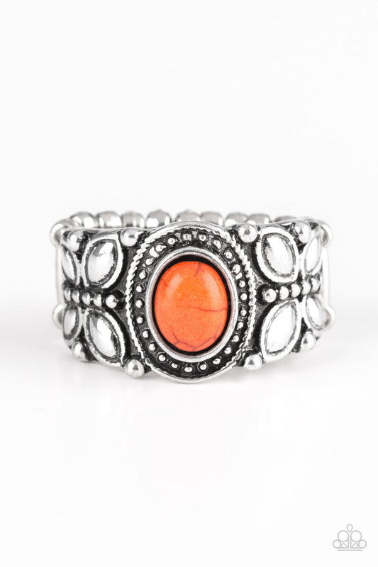 Paparazzi Butterfly Belle Orange Ring