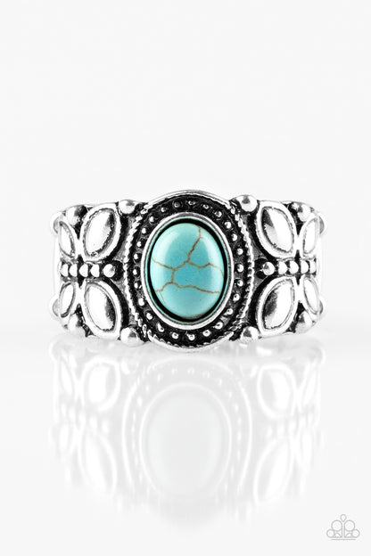 Paparazzi Butterfly Belle Blue Ring