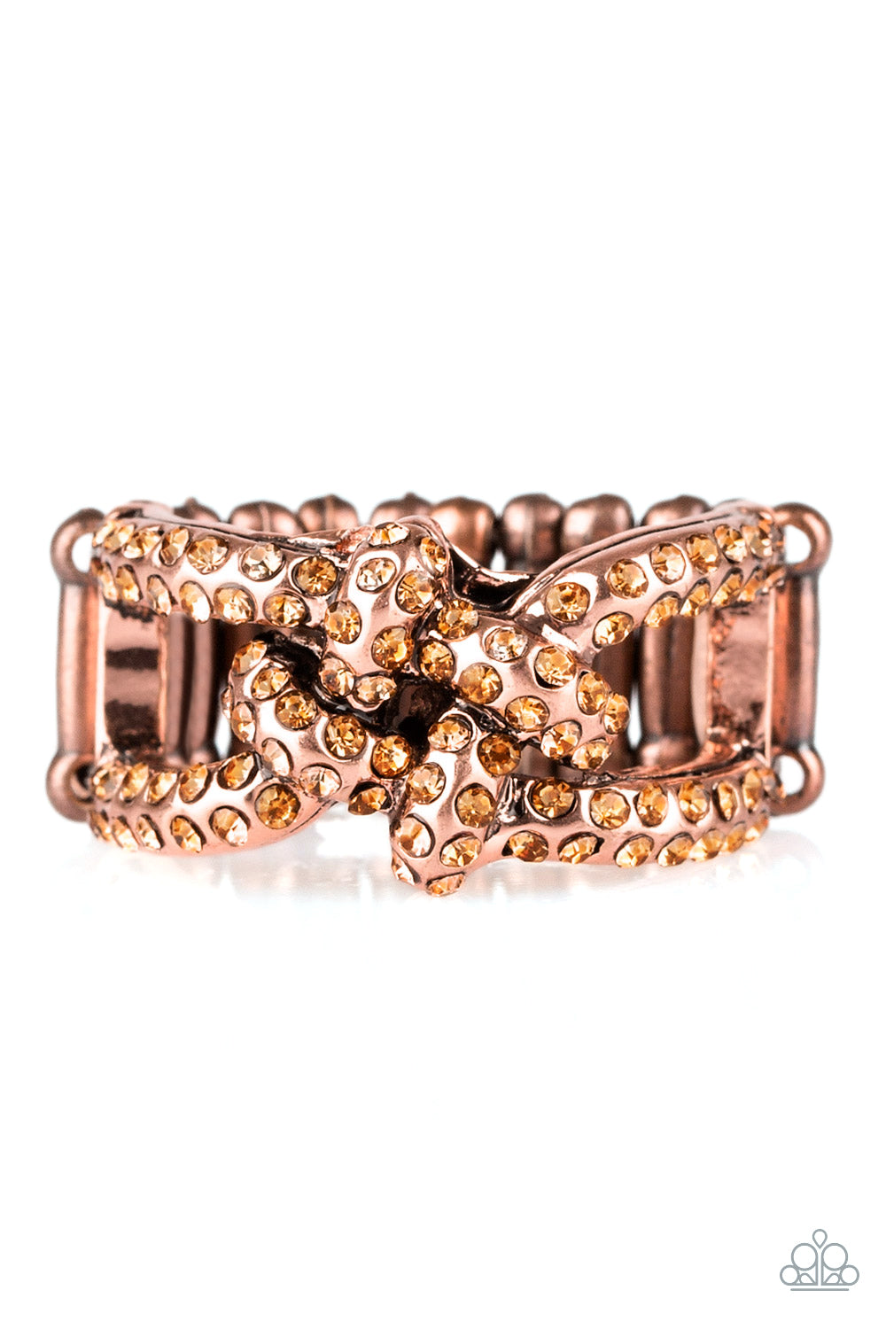 Paparazzi Can Only Go UPSCALE From Here Copper Ring