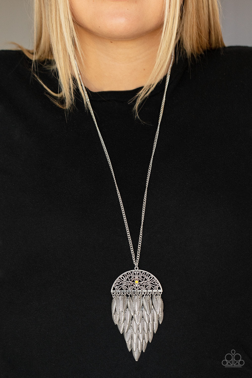 Paparazzi Canopy Cruise Yellow Long Necklace - P2WH-YWXX-260XX