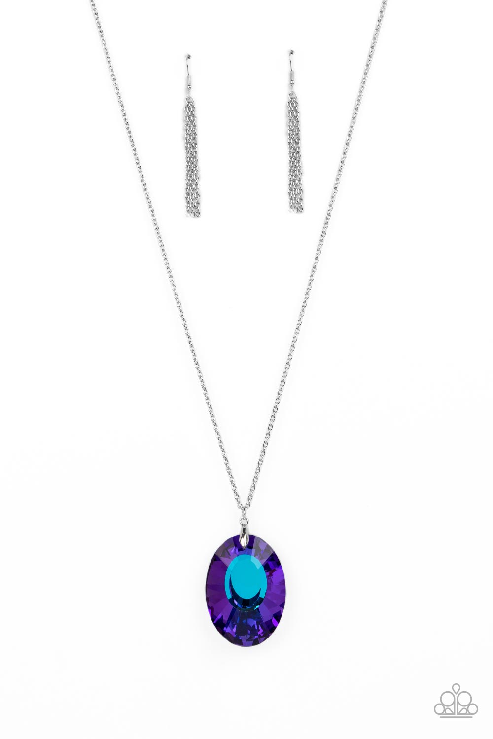 Paparazzi Celestial Essence Blue Long Necklace - P2RE-BLXX-389XX