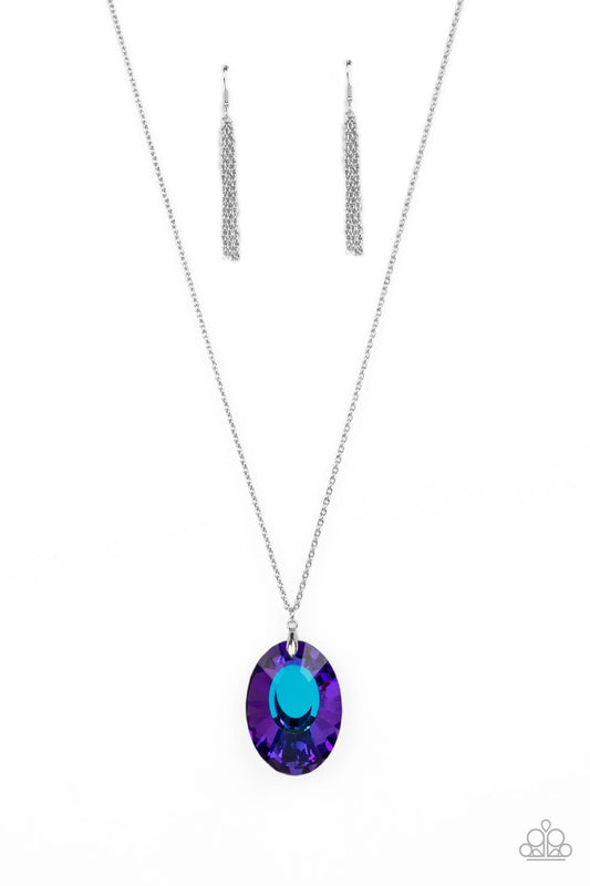 Paparazzi Celestial Essence Blue Long Necklace - P2RE-BLXX-389XX