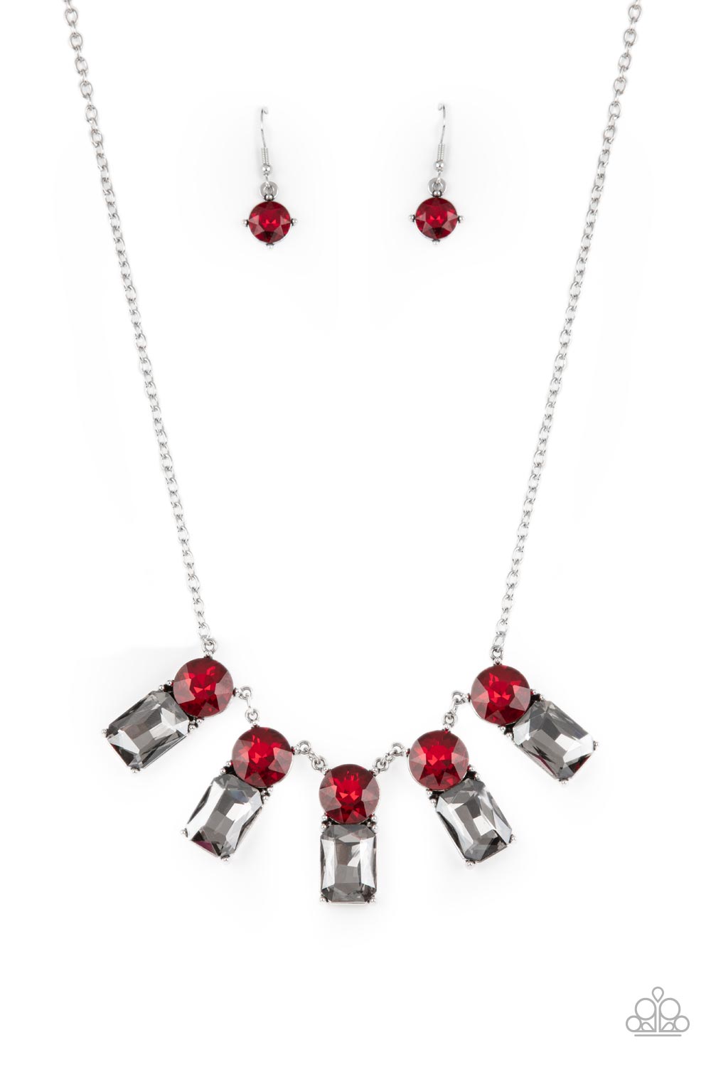 Paparazzi Celestial Royal Red Short Necklace - P2RE-RDXX-210XX