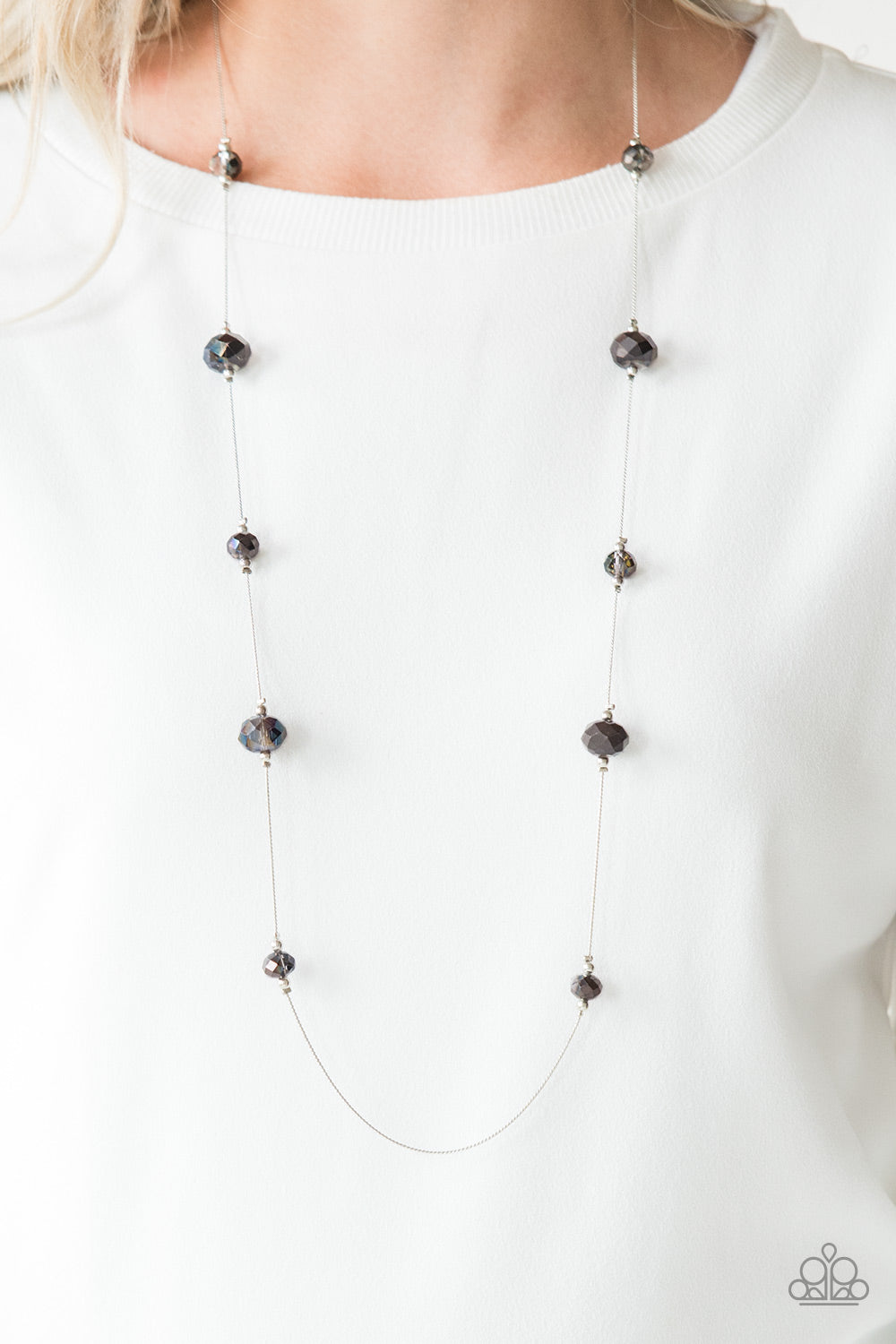 Paparazzi Champagne On The Rocks Multi Long Necklace - P2RE-MTXX-087XX