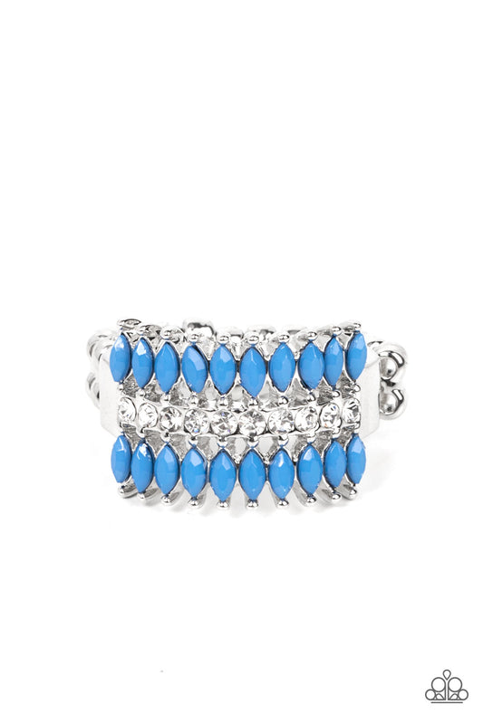 Paparazzi Cinematic Couture Blue Ring - P4ED-BLXX-032XX