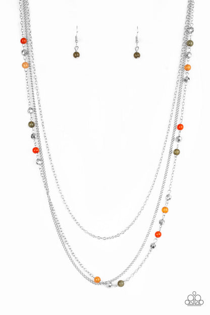 Paparazzi Colorful Cadence Multi Long Necklace - P2WH-MTXX-197XX