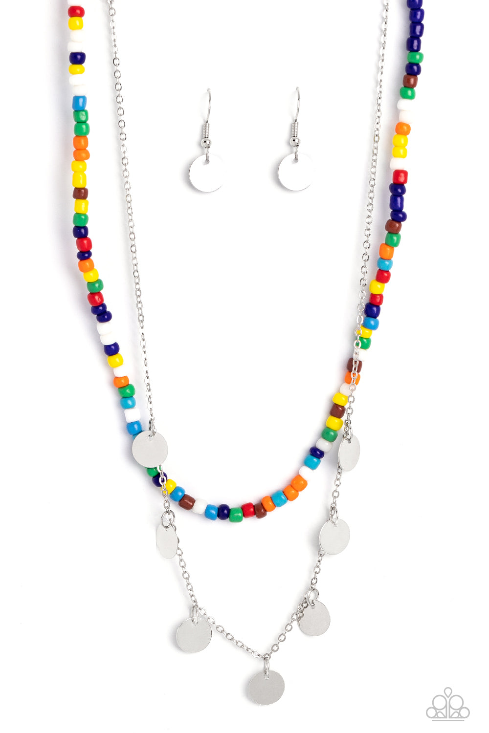 Paparazzi Comet Candy Multi Necklace - P2SE-MTXX-247XX